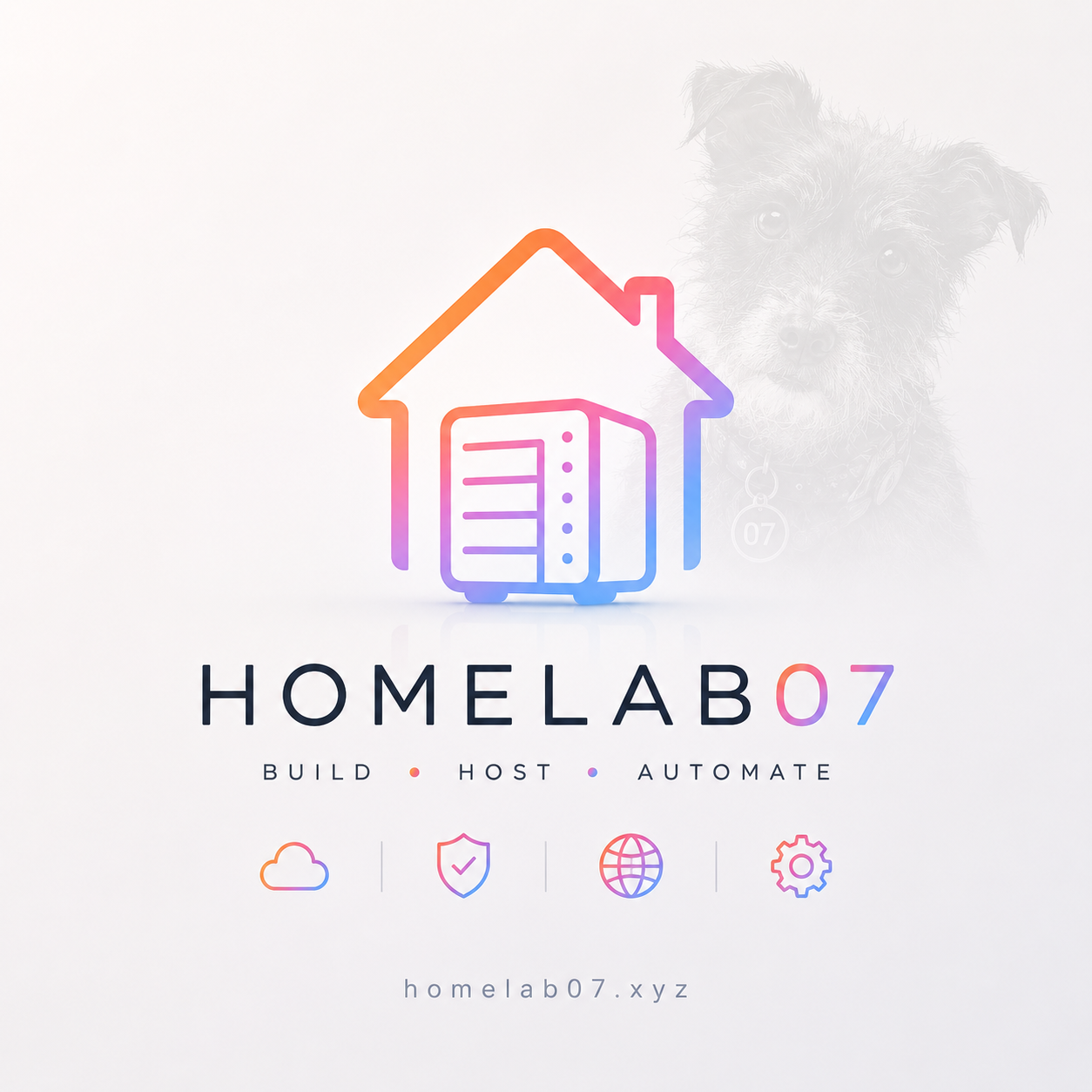 HomeLab07 visual identity